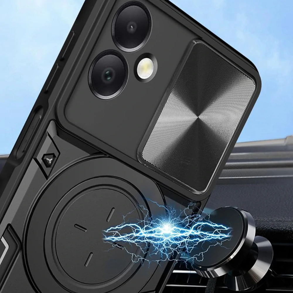 Kryt Honor 200 Smart / X7c Techsuit CamGuard Pro - černý