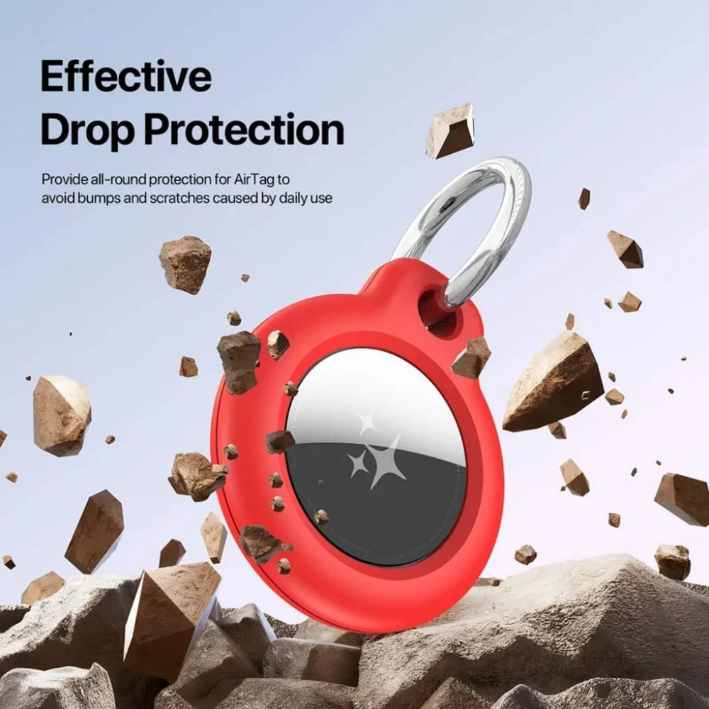 Pouzdro pro APPLE AIRTAG Dux Ducis AirTag Secure Holder (4 ks v balení)