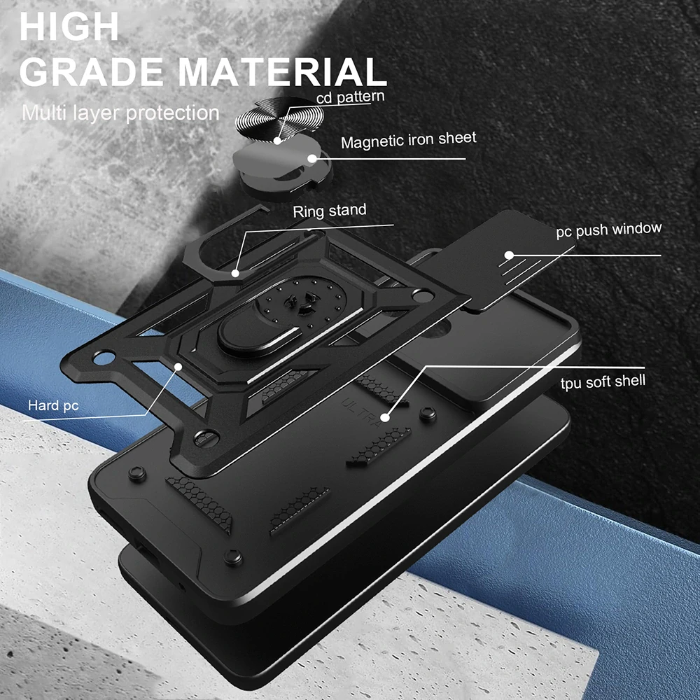 Kryt Xiaomi Redmi 15C 4G/5G Techsuit CamShield - černý