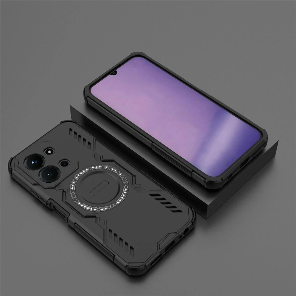 Kryt Xiaomi Redmi 15C 4G/5G, ArmorMag černý