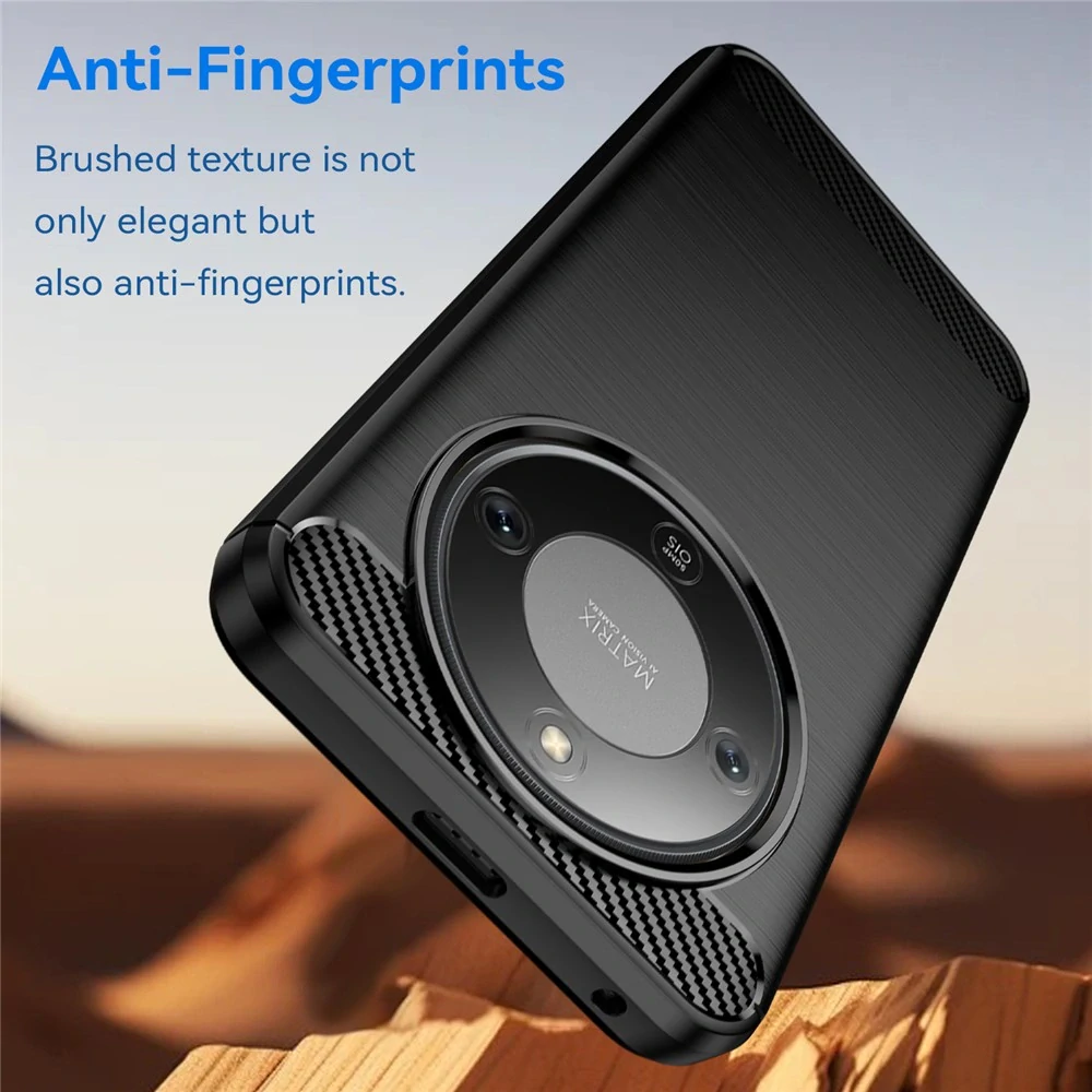Kryt Honor Magic 8 Lite, Armored Carbon černý