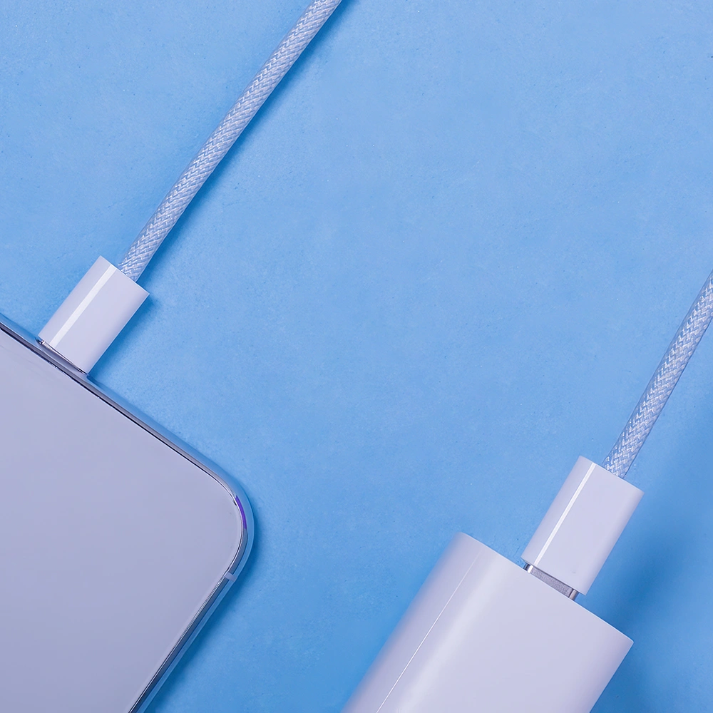 Datový kabel Maxlife MXUC-06 cable USB-C - USB-C 1,0 m 20W blue nylon