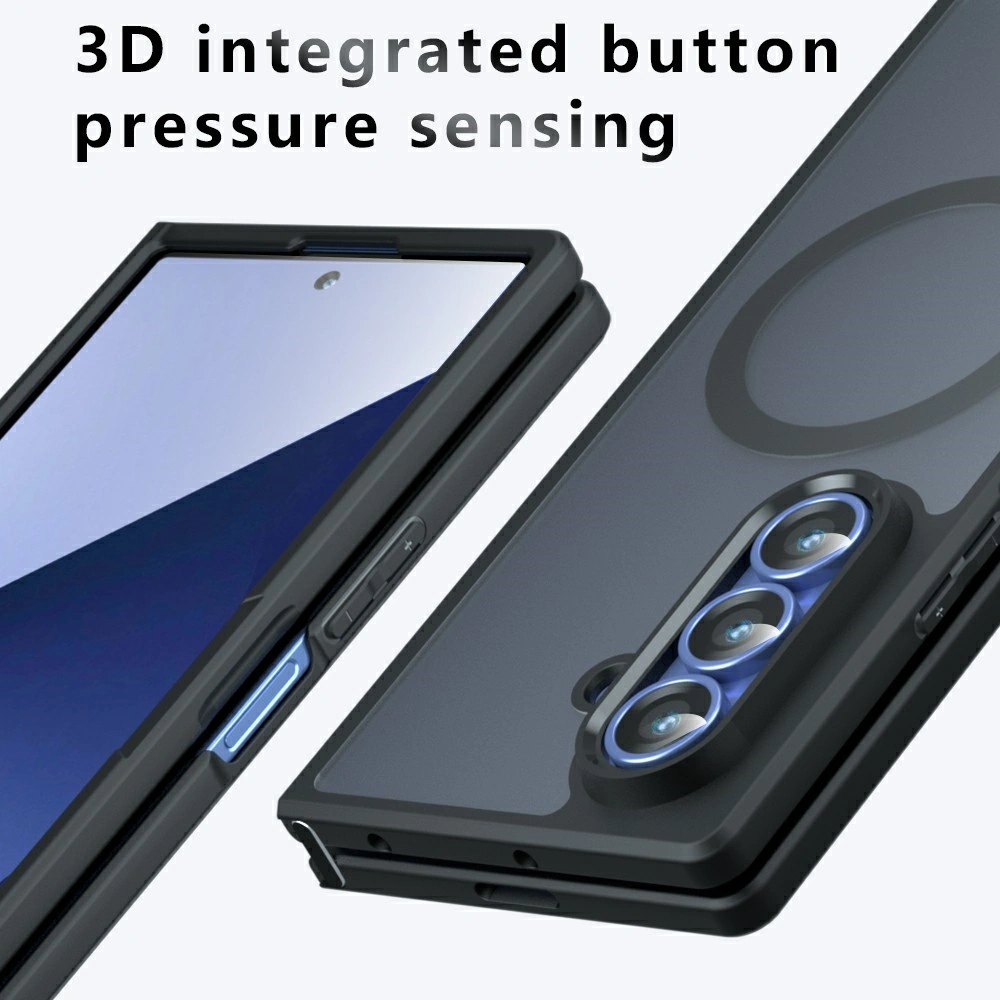 Kryt Samsung Galaxy Z Fold 7, PureFrost MagSafe, černé