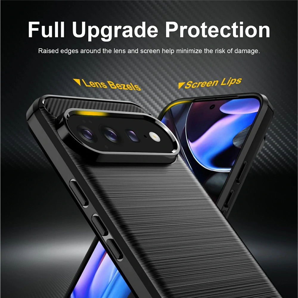 Kryt Google Pixel 11 / Pixel 11 Pro, Armored Carbon black