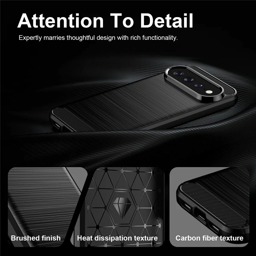 Kryt Google Pixel 11 Pro XL, Armored Carbon black