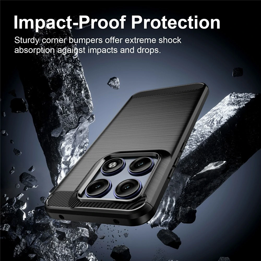 Kryt Motorola EDGE 70 Pro, Armored Carbon černý
