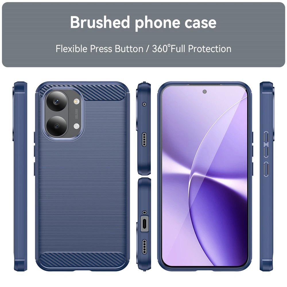 Kryt Xiaomi Poco X8 Pro Max, Armored Carbon blue