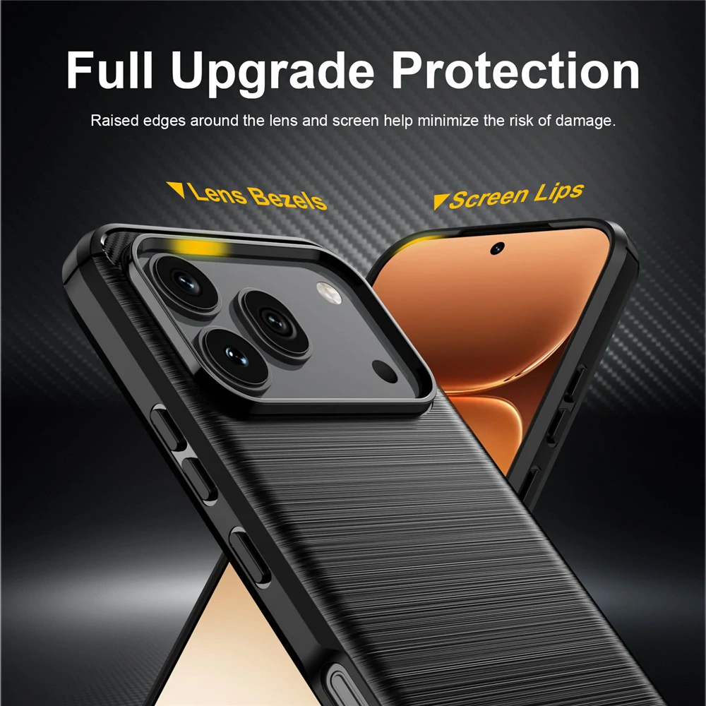 Kryt Honor 600 / 600 Pro, Armored Carbon černý