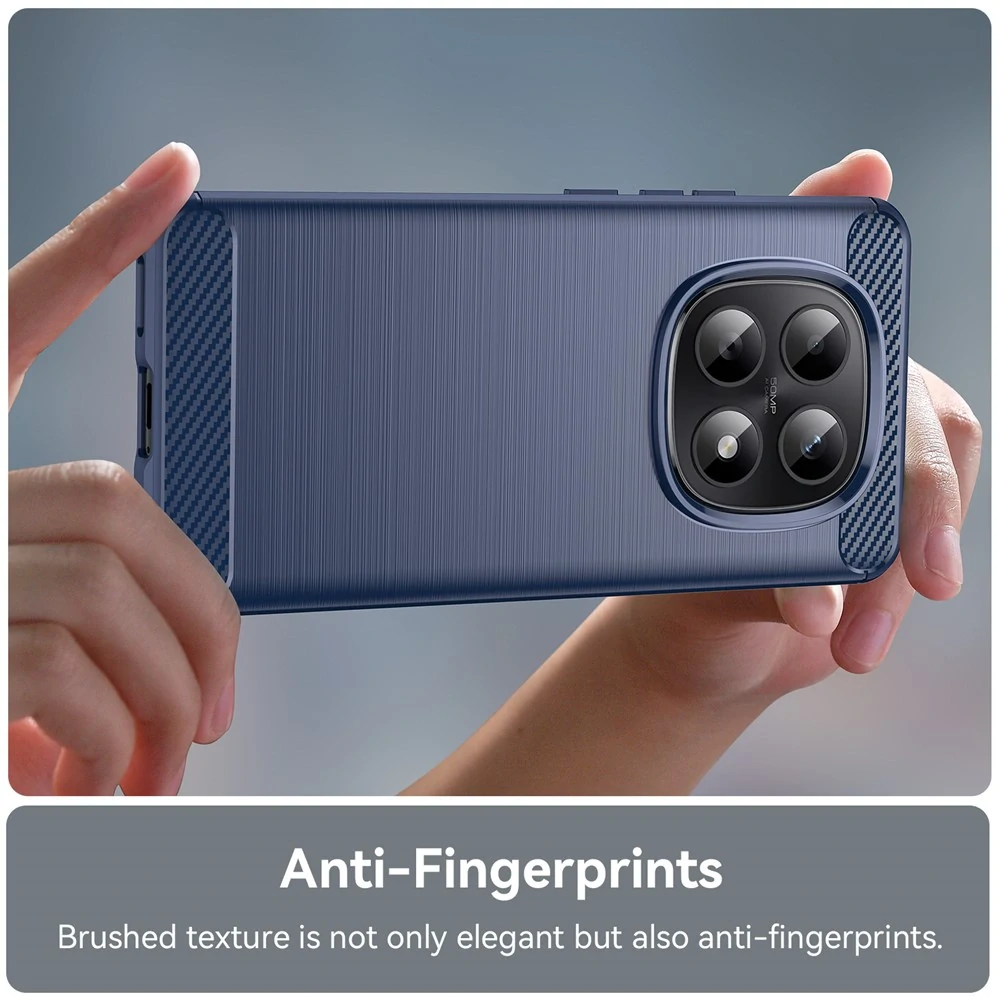 Kryt Xiaomi Redmi Note 15 4G/5G / Poco M8 5G, Armored Carbon blue