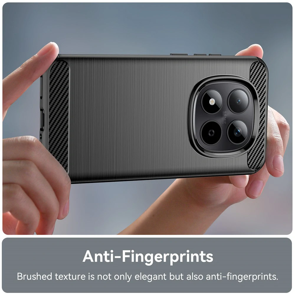 Kryt Xiaomi Redmi Note 15 Pro 5G, Armored Carbon černý