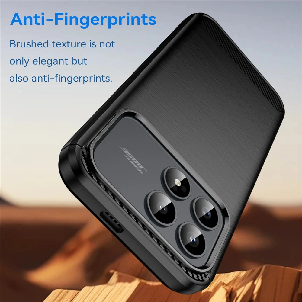 Kryt Xiaomi Poco F8 Pro, Armored Carbon černý