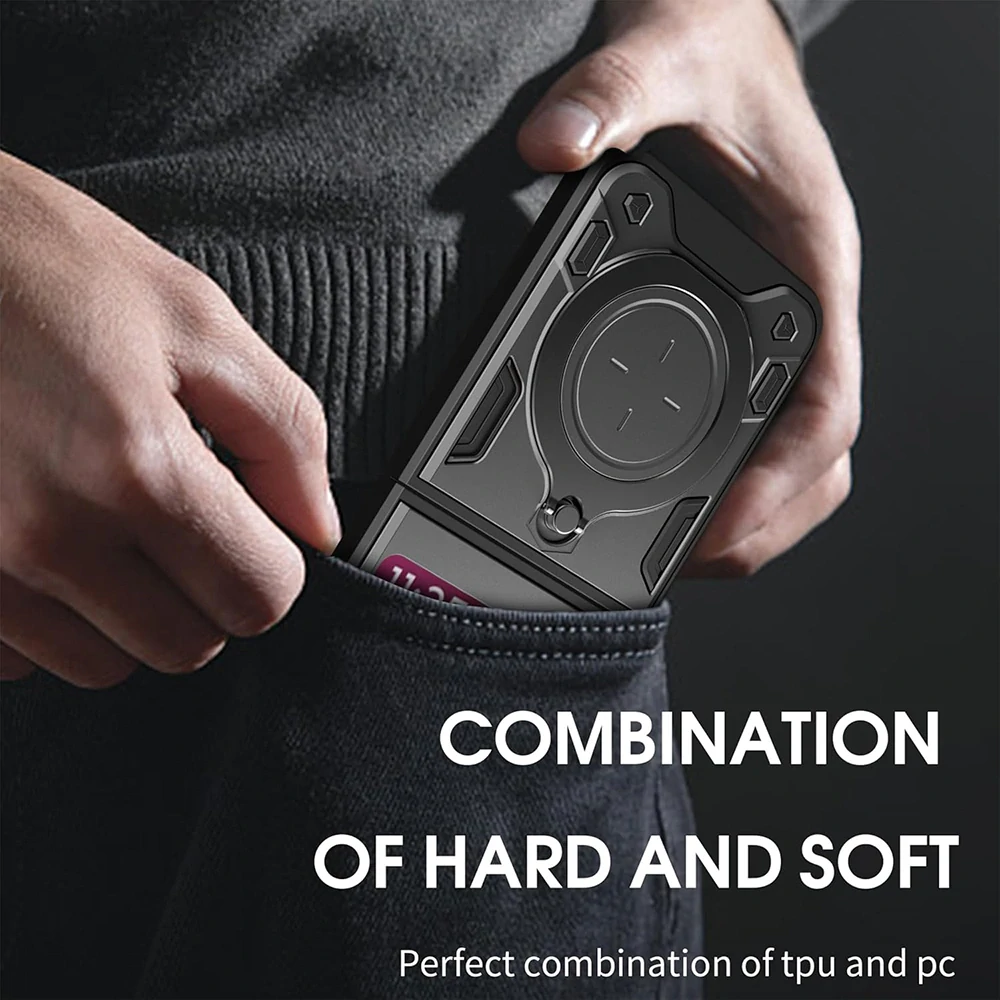 Kryt Motorola Razr 60 Ultra / 70 Ultra Techsuit CamGuard Pro - černý