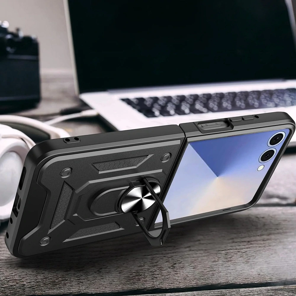 Kryt Samsung Galaxy Z Flip 8, Techsuit CamShield Pro černý