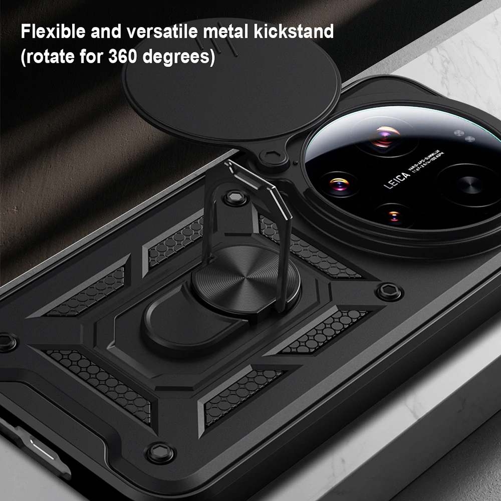 Kryt Xiaomi 17 Ultra, Techsuit CamShield Pro modrý