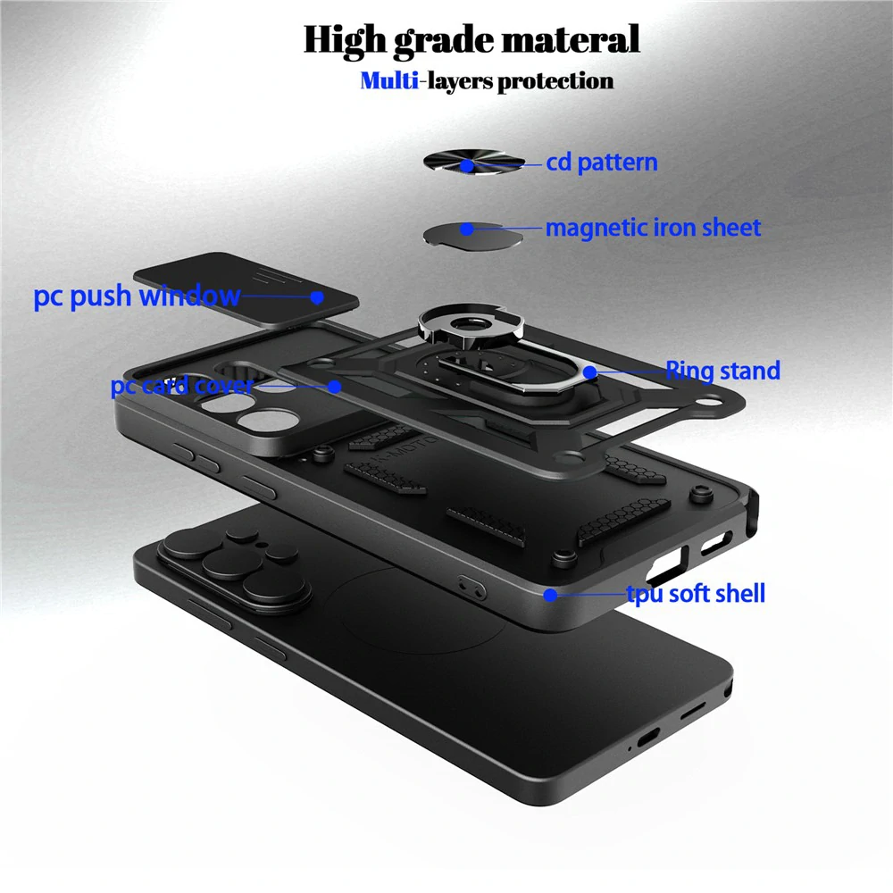 Kryt Xiaomi Redmi Note 15 4G/5G / Poco M8 5G Techsuit CamShield Pro modrý
