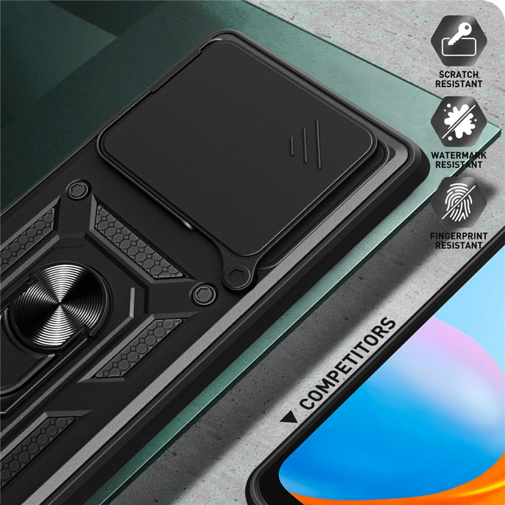 Kryt Xiaomi Redmi Note 15 Pro 5G, Techsuit CamShield Pro zelený