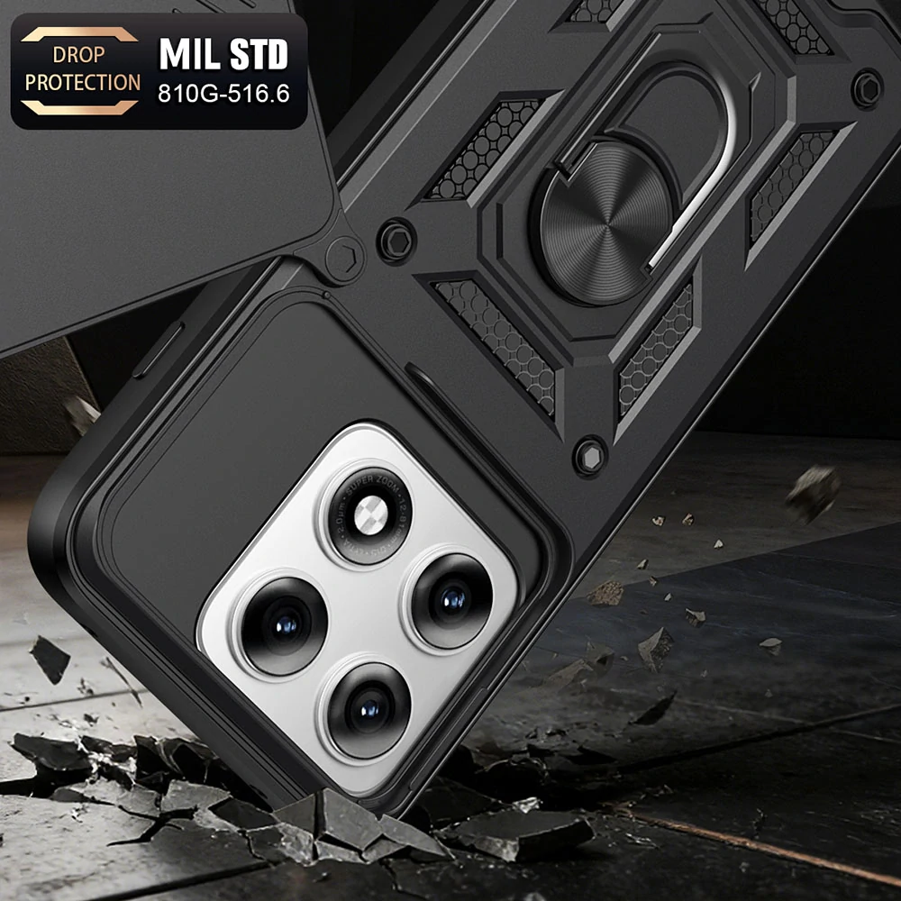 Kryt Motorola EDGE 70 Pro, Techsuit CamShield Pro černý
