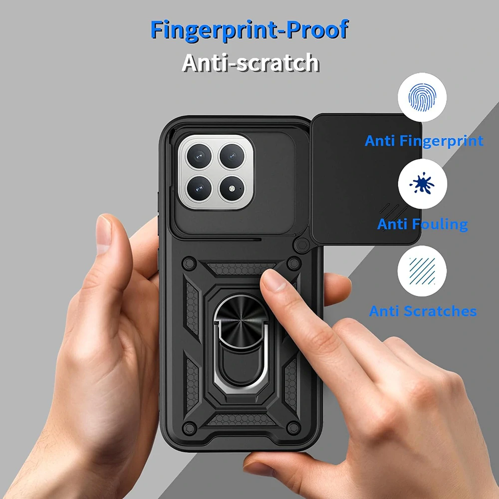 Kryt Xiaomi Poco F8 Pro, Techsuit CamShield Pro modrý