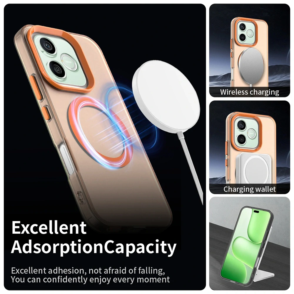 Kryt Honor 600 Lite, CandyCase MagSafe - orange