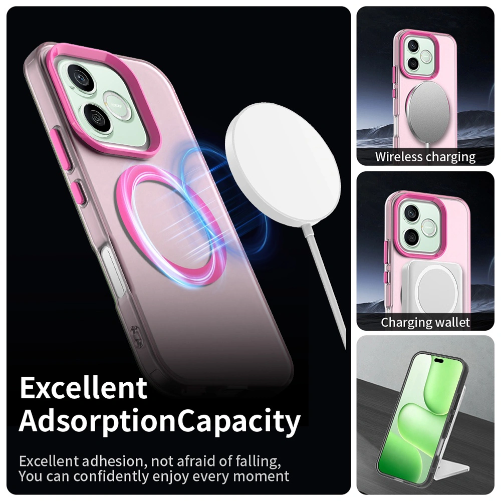 Kryt Honor 600 Lite, CandyCase MagSafe - pink