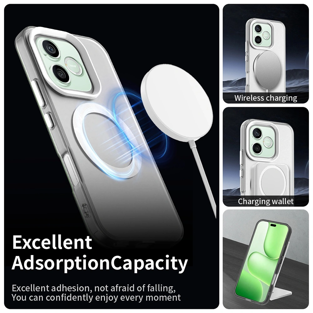 Kryt Honor 600 Lite, CandyCase MagSafe - white