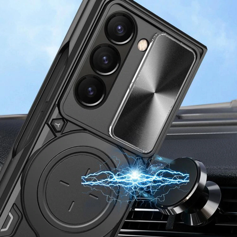 Kryt Samsung Galaxy Z Fold 8, Techsuit CamGuard Pro - modrý