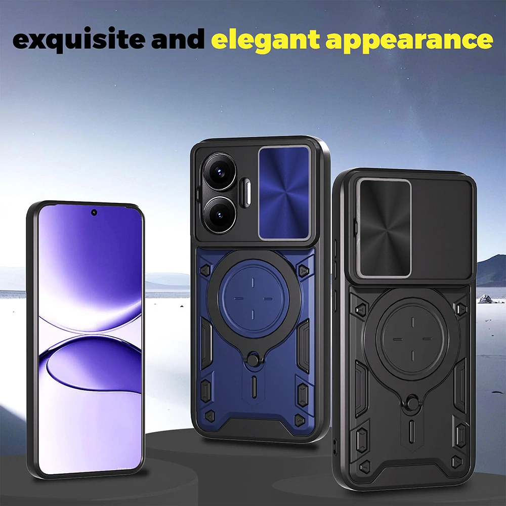 Kryt Xiaomi Poco F7, Techsuit CamGuard Pro, modrý