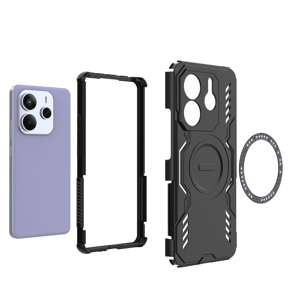 Kryt Xiaomi Redmi Note 14 5G, ArmorMag černý