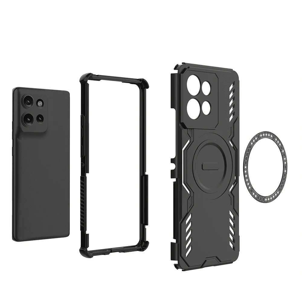 Kryt Motorola EDGE 50, ArmorMag černý
