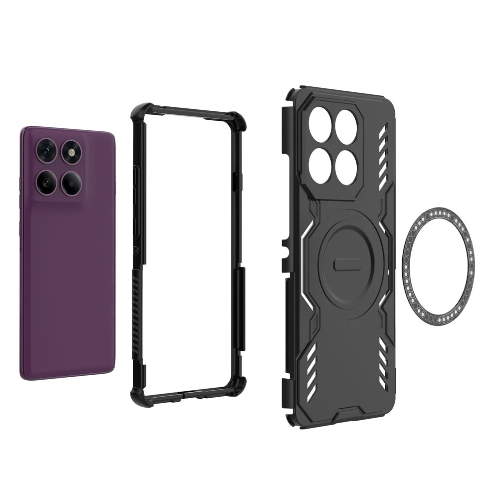 Kryt Motorola EDGE 60 Pro, ArmorMag černý