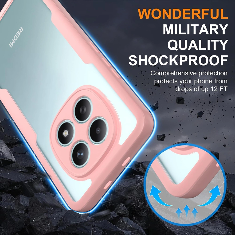 Pouzdro Xiaomi Redmi Note 15 5G / Poco M8 5G, ColorVerse 360 - růžové