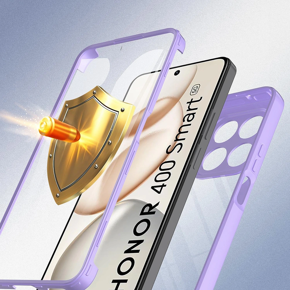 Pouzdro Honor 400 Smart 4G/5G / X7d 4G, ColorVerse 360 - fialové