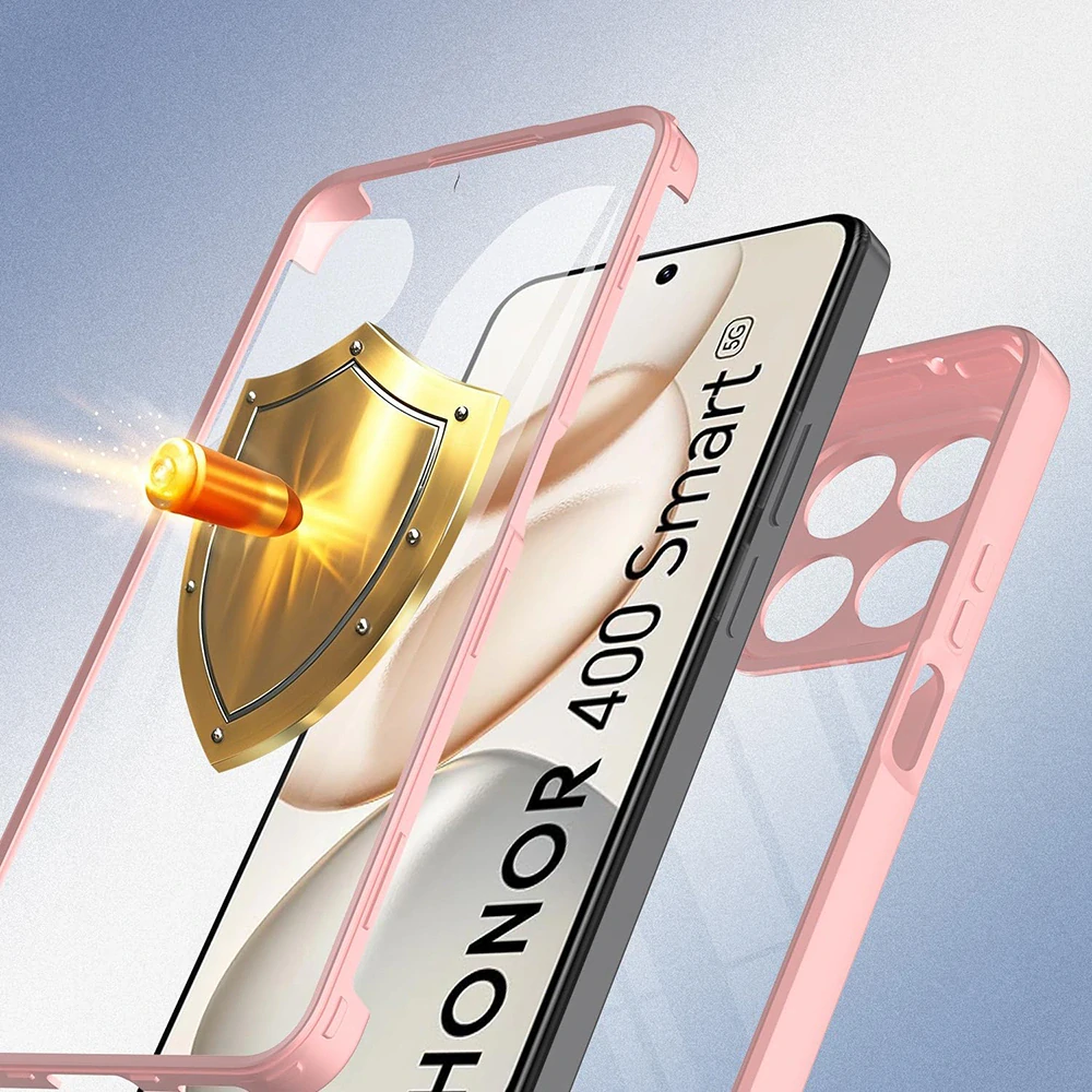 Pouzdro Honor 400 Smart 4G/5G / X7d 4G, ColorVerse 360 - růžové