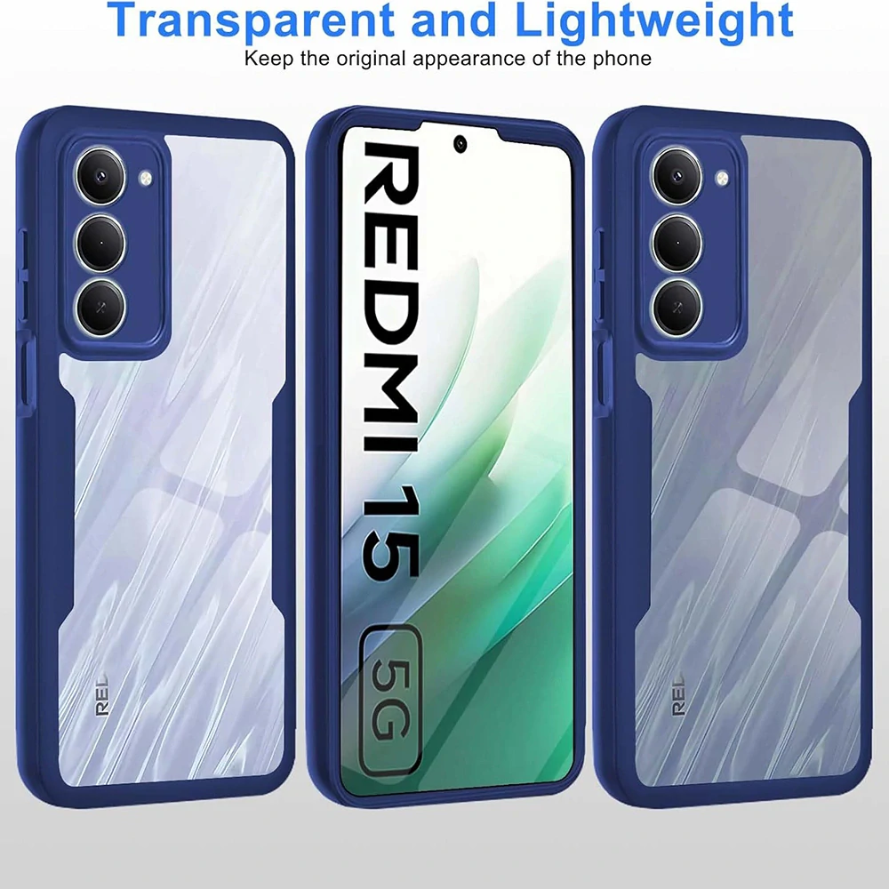 Pouzdro Xiaomi Redmi 15 4G/5G , ColorVerse 360 - modré