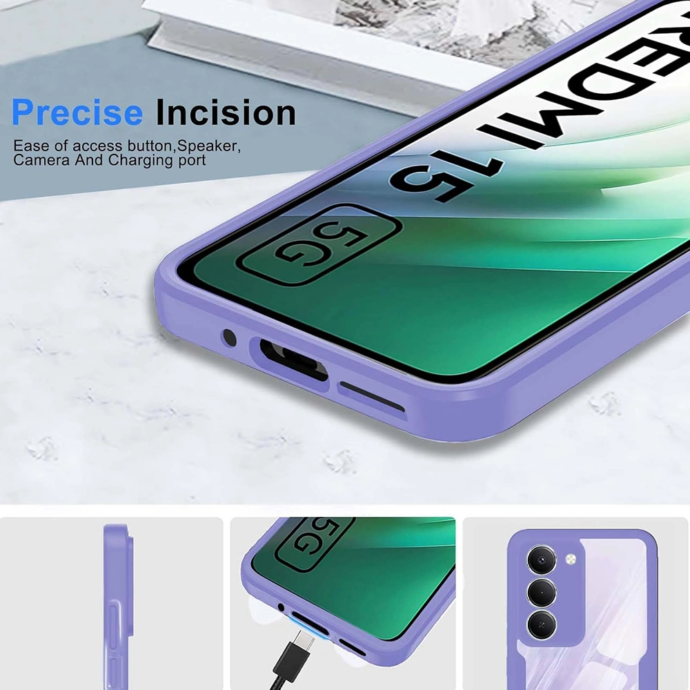 Pouzdro Xiaomi Redmi 15 4G/5G , ColorVerse 360 - růžové