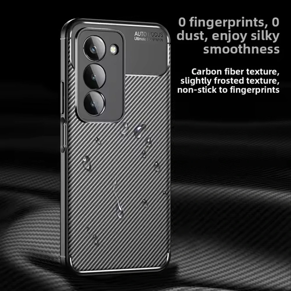 Kryt Xiaomi Redmi 15 4G/5G, Techsuit CarbonFiber černý