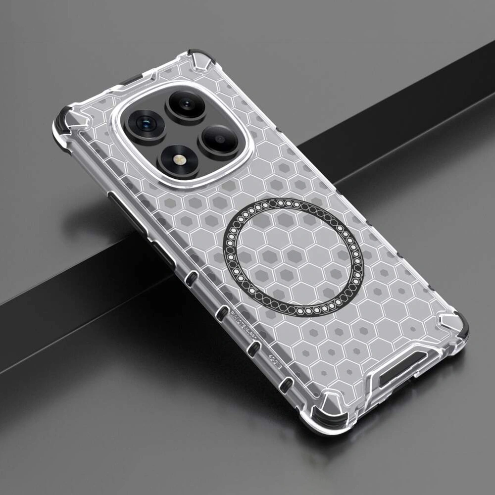 Kryt Xiaomi Redmi Note 14 Pro 4G, HoneyComb Shield MagSafe - bílý