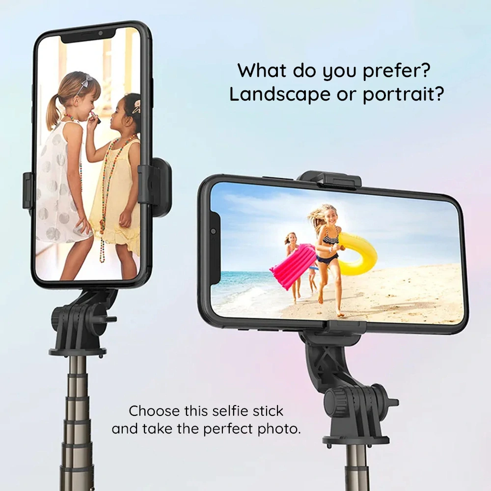 Selfie tyč Tripod Techsuit (L10) Bluetooth, 68 cm – černý