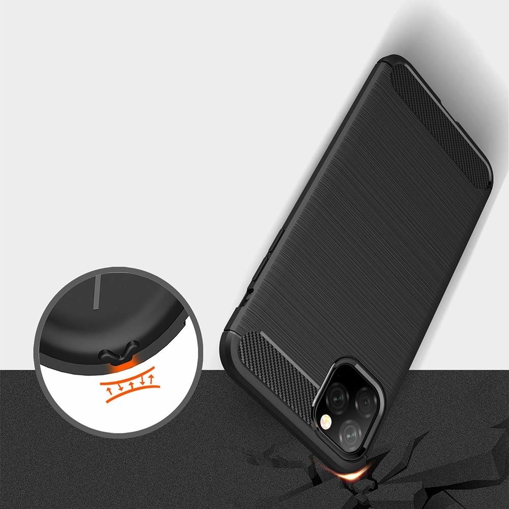 Kryt iPhone iPhone 11 Pro Max Armored Carbon black