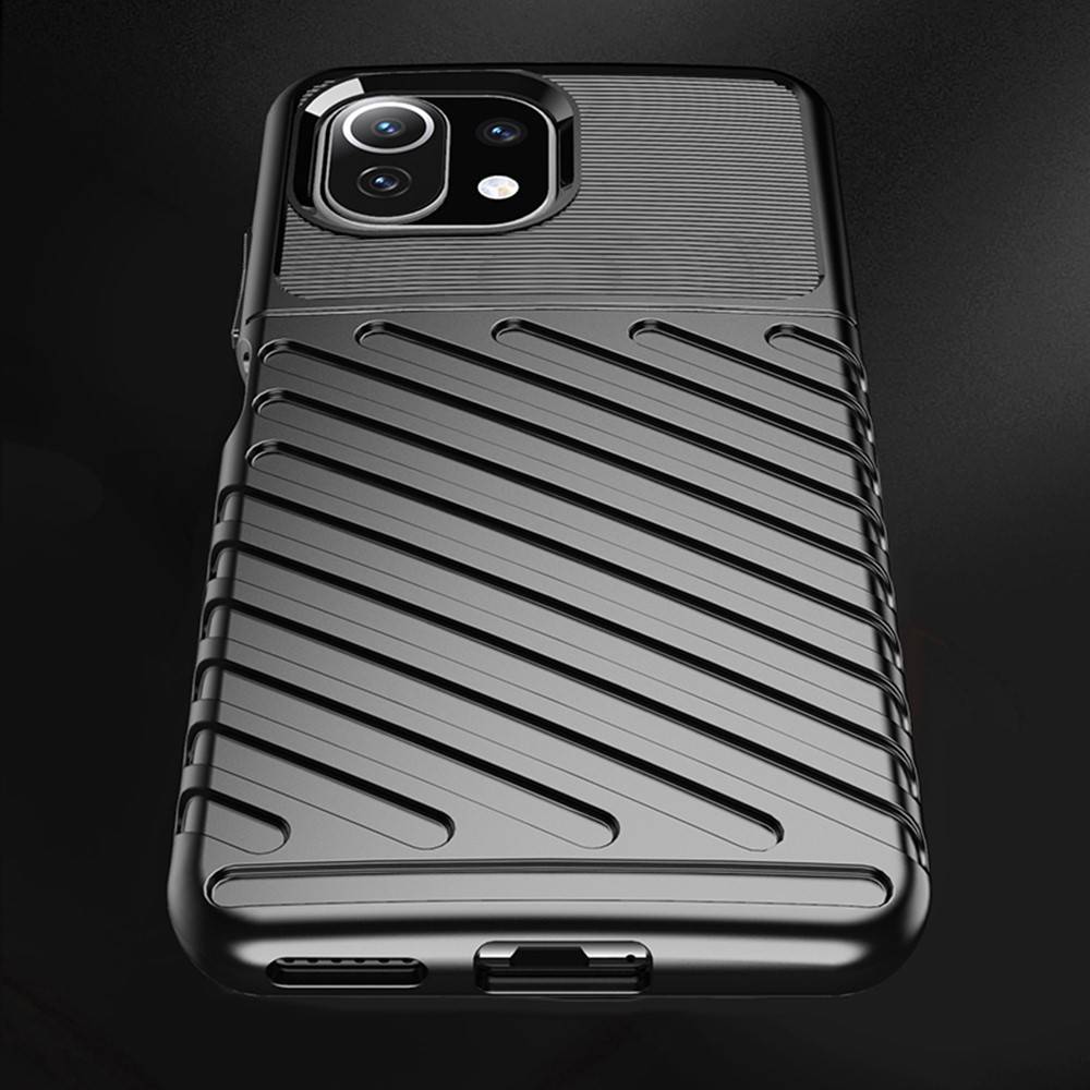 Kryt Xiaomi Mi 11 Lite 4G / Mi 11 Lite 5G / 11 Lite 5G NE Armored Thunder Case černý