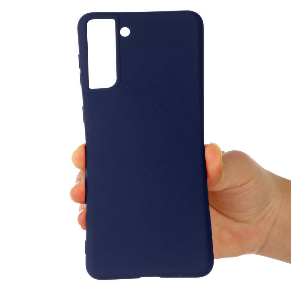 Kryt Samsung Galaxy S21 FE Silicone case modrý