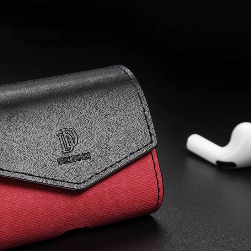 Pouzdro pro APPLE AIRPODS PRO Dux Ducis Mix Series červené