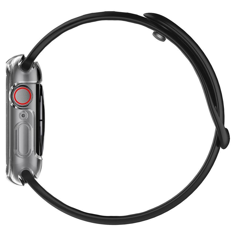 Pouzdro pro APPLE WATCH 4 /5 /6 / SE (44 mm) Spigen Ultra Hybrid Crystal Clear transparentní