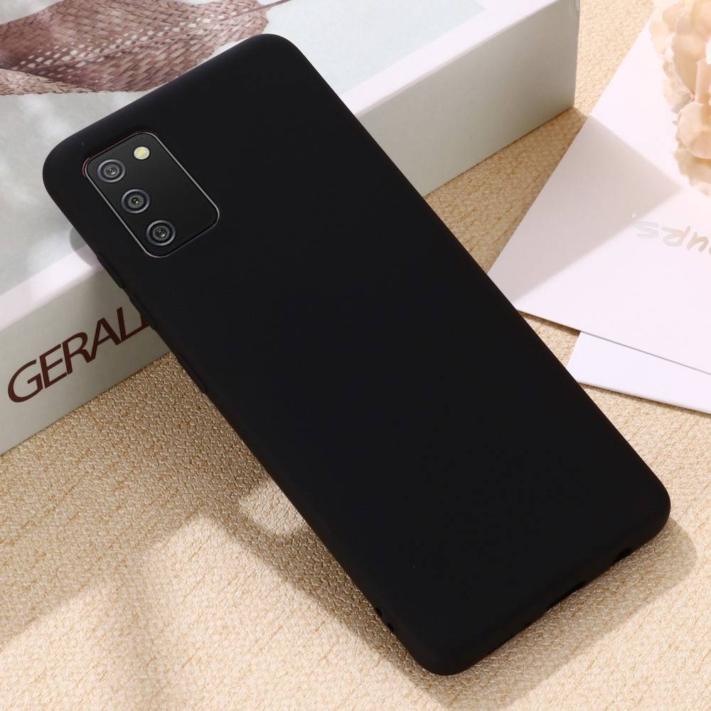 Kryt Samsung Galaxy A02s Silicone case černý