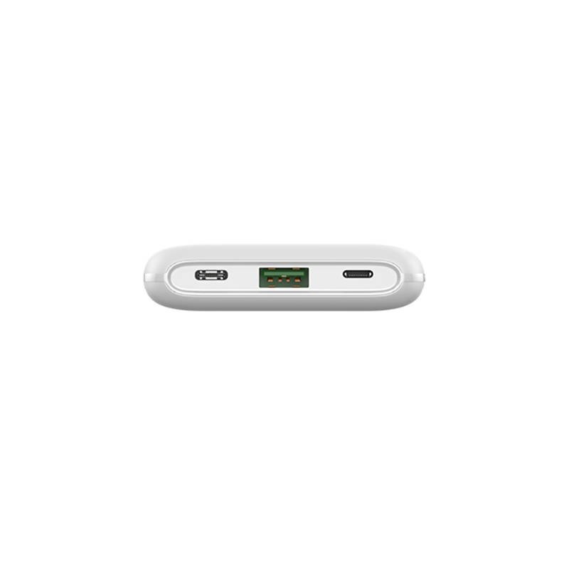 Powerbanka 10000mAh USB 22,5W + USB-C 20W (C1010) bílá