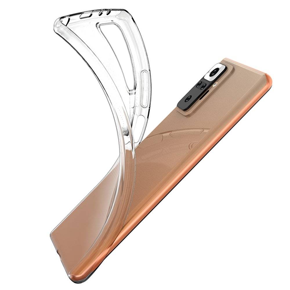 Kryt Xiaomi Redmi Note 10 Pro Jelly Case Mercury Silicone transparentní