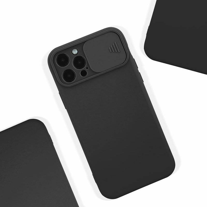 Kryt Samsung Galaxy A03s s krytem fotoaparátu - černý