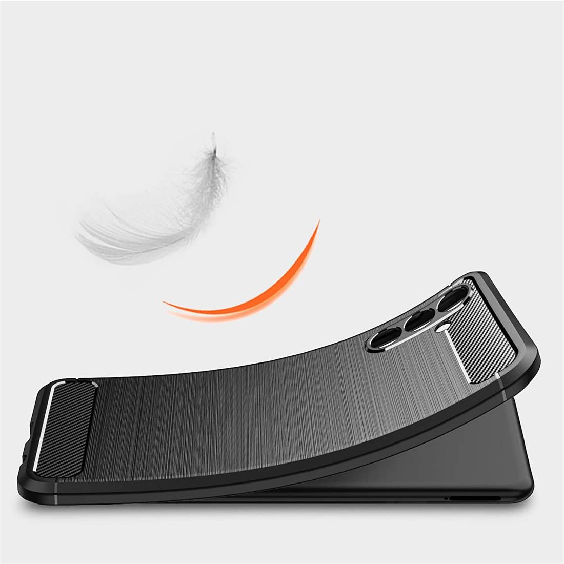 Kryt Samsung Galaxy A13 5G / A04s Armored Carbon black