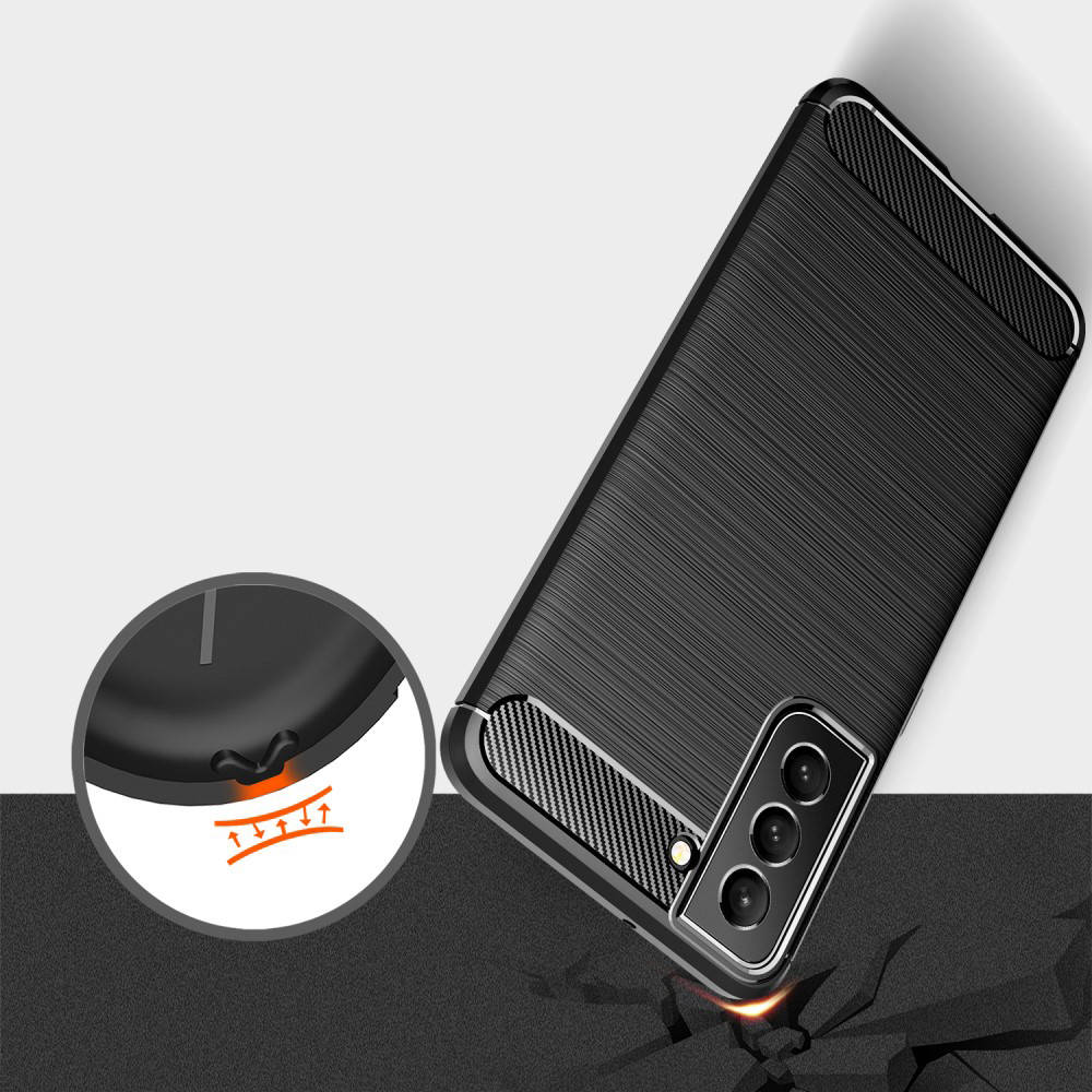 Kryt Samsung Galaxy S22 Plus Armored Carbon black