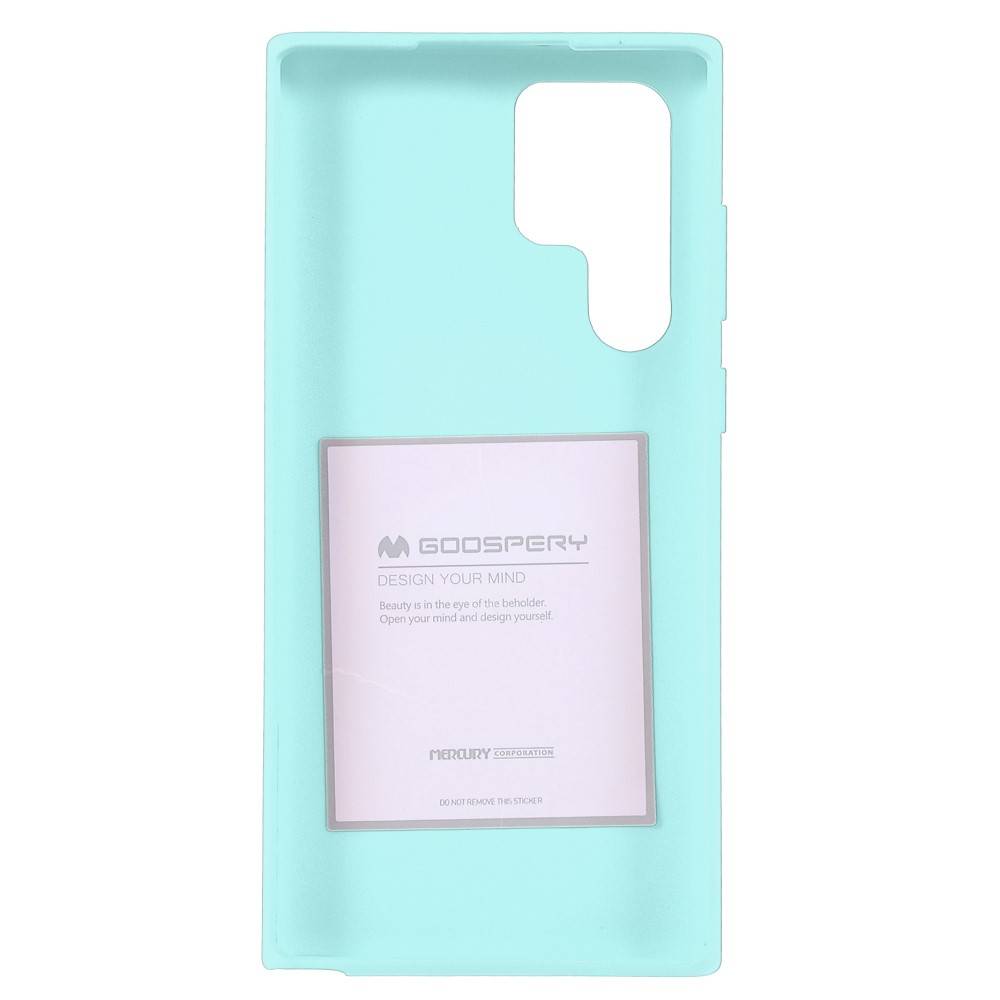 Kryt Samsung Galaxy S22 Ultra Soft Jelly tyrkysový